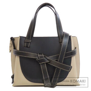 Loewe Gate Top Handle Handbag Calfskin